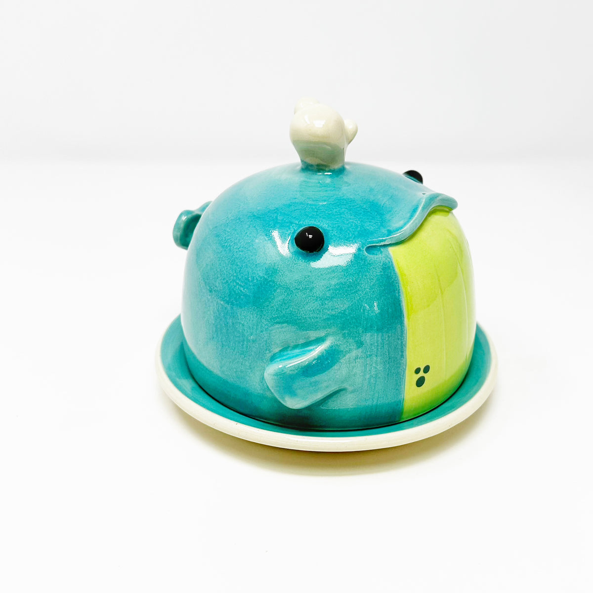 Blue Whale Butter Dish