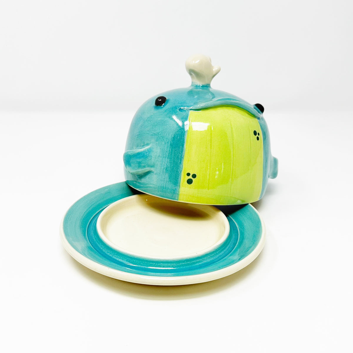 Blue Whale Butter Dish