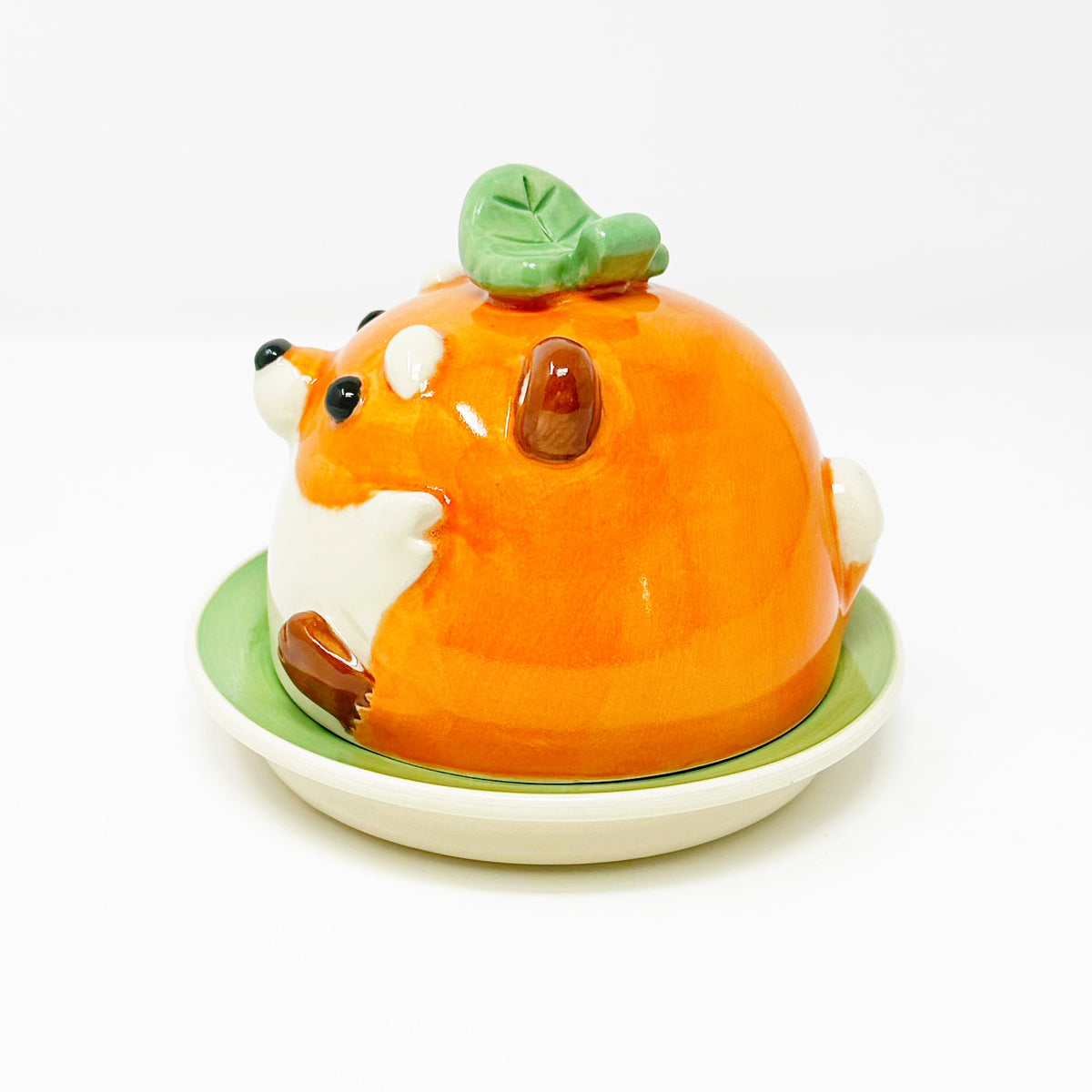 Fox Butter Dish