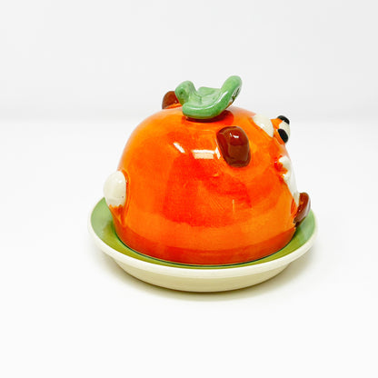 Fox Butter Dish