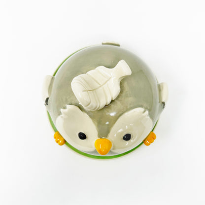 Owl Butter Dish