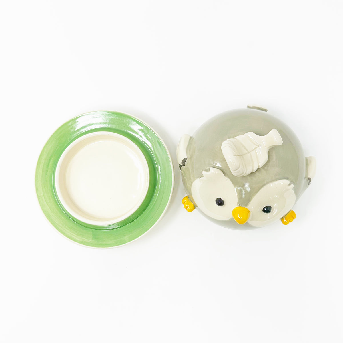 Owl Butter Dish