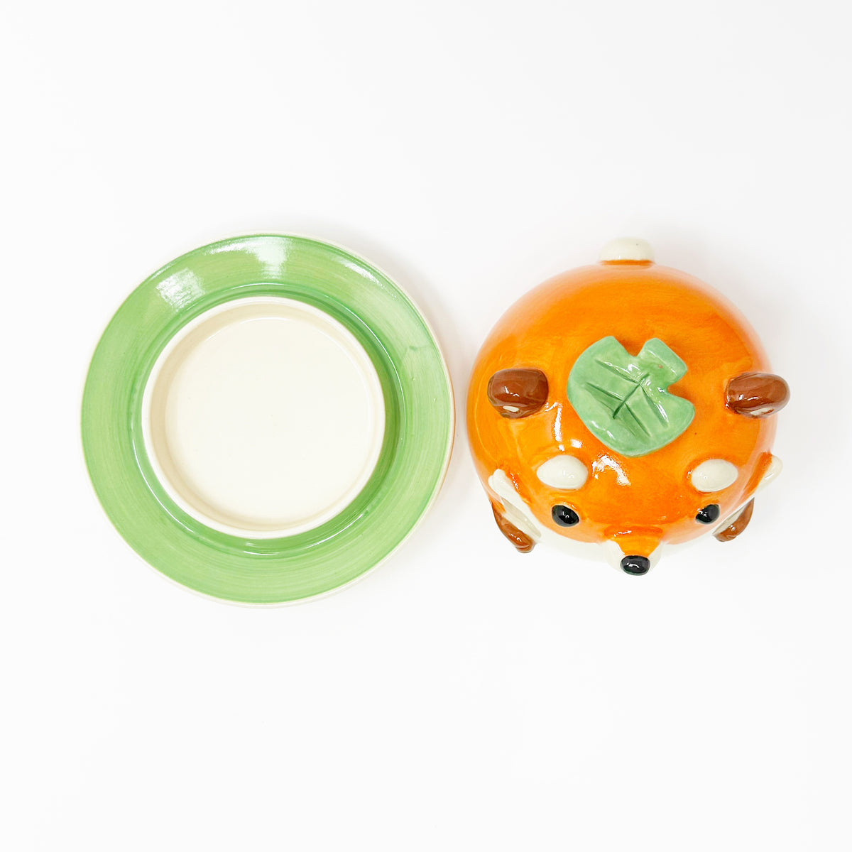Fox Butter Dish