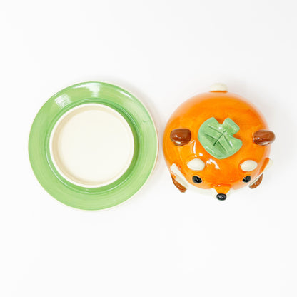 Fox Butter Dish