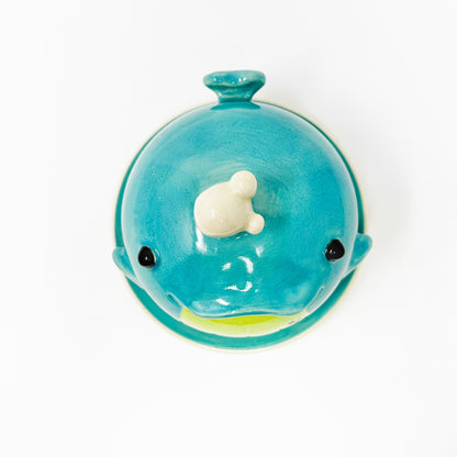 Blue Whale Butter Dish