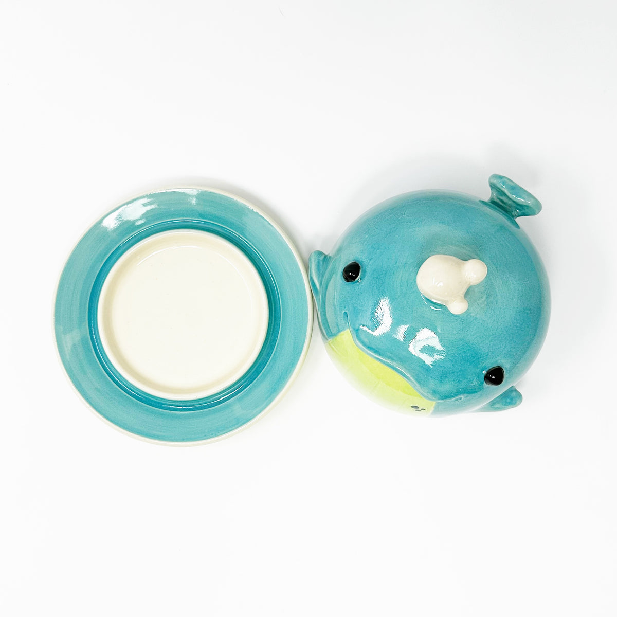 Blue Whale Butter Dish