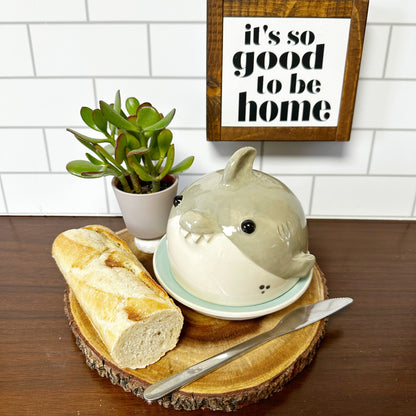 Shark Butter Dish