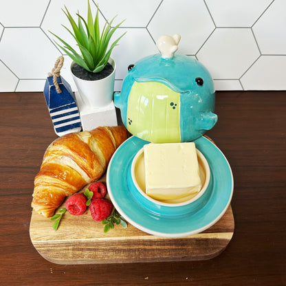 Blue Whale Butter Dish