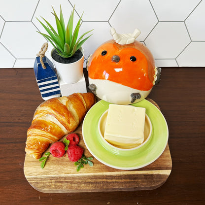 Robin Butter Dish