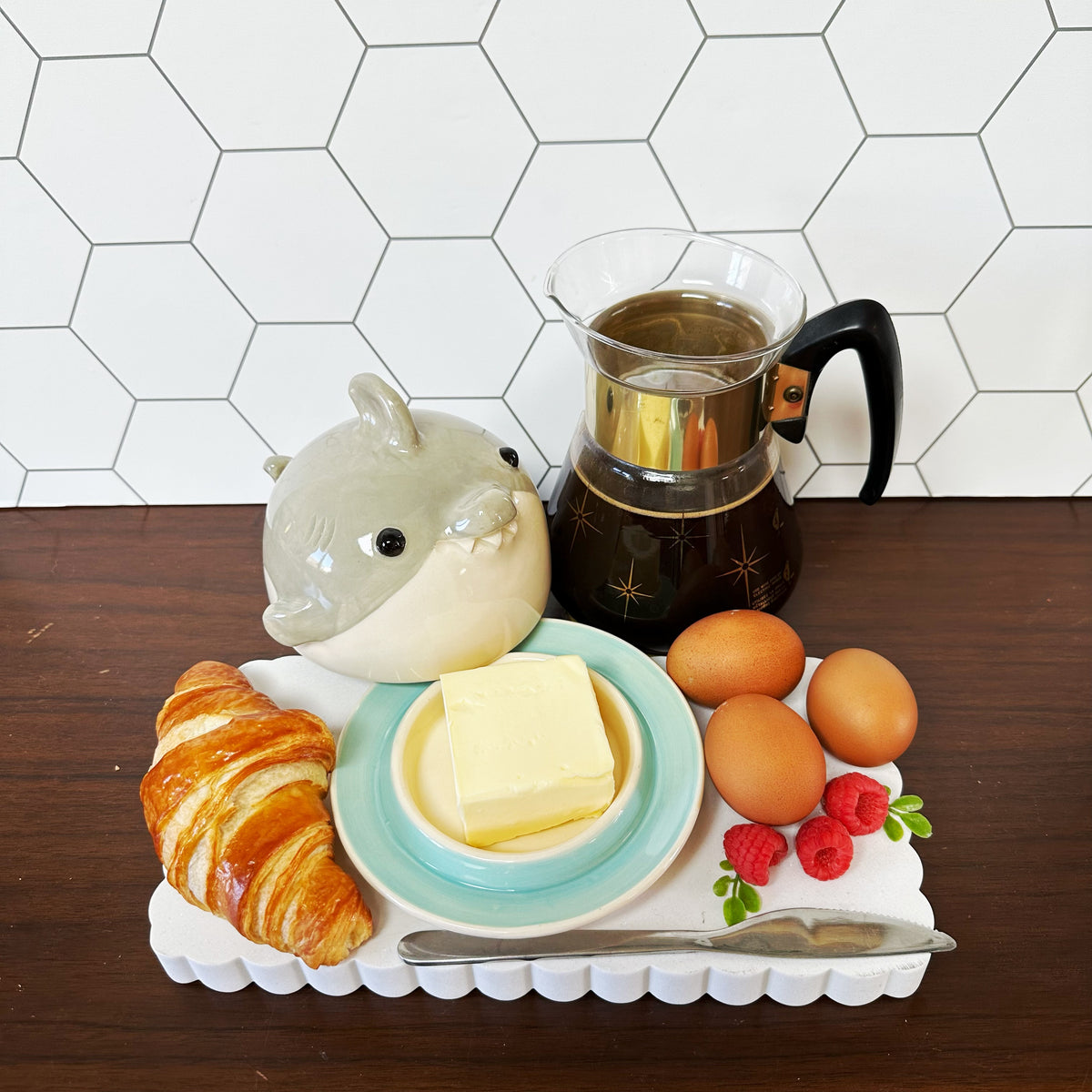 Shark Butter Dish