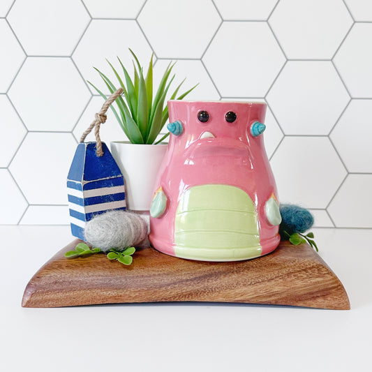 Pink Monster Mug 1