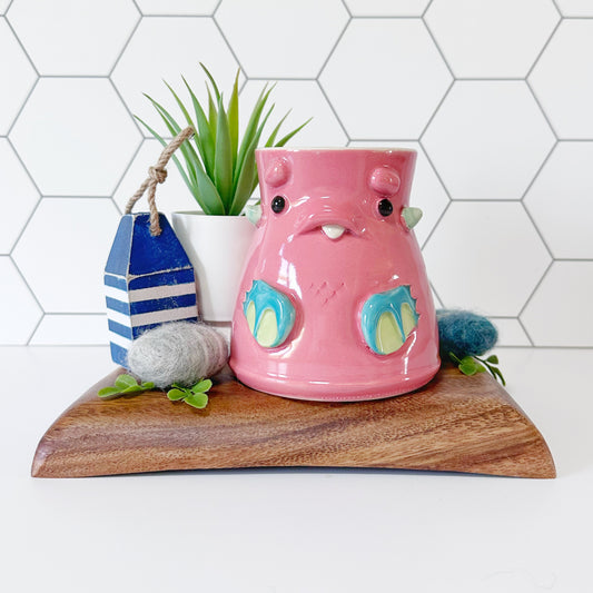 Pink Monster Mug 2