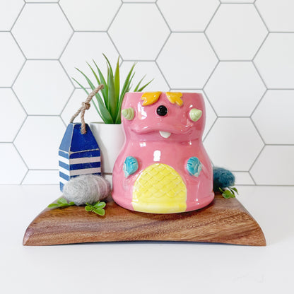 Pink Monster Mug 8