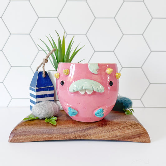 Pink Monster Mug 10