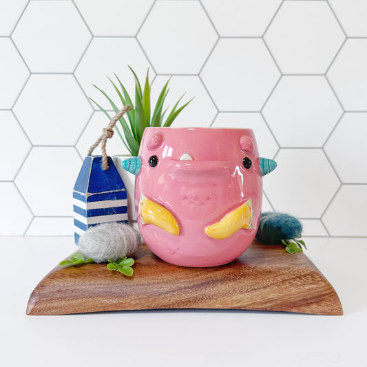 Pink Monster Mug 11