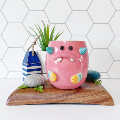Pink Monster Mug 12