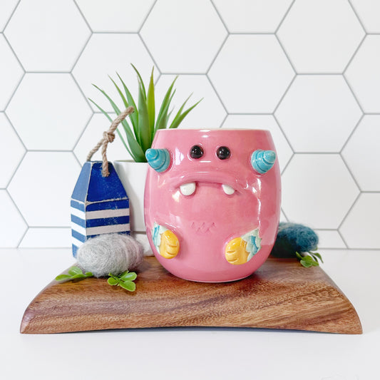 Pink Monster Mug 12
