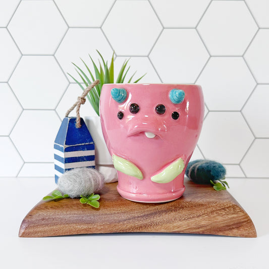 Pink Monster Mug 16