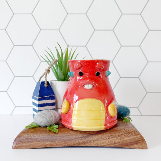 Red Monster Mug 2