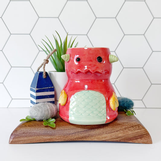 Red Monster Mug 6