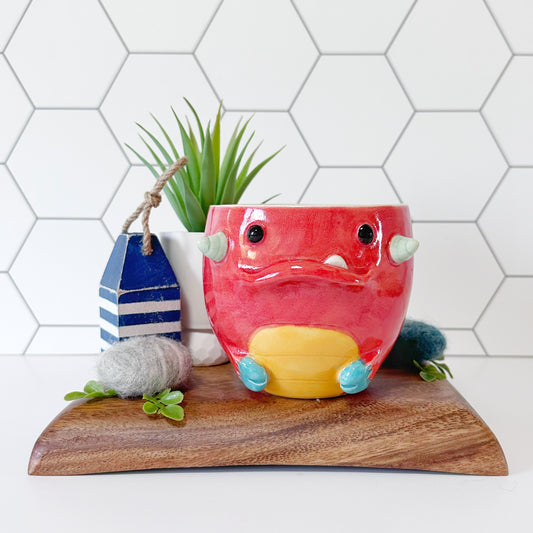 Red Monster Mug 9