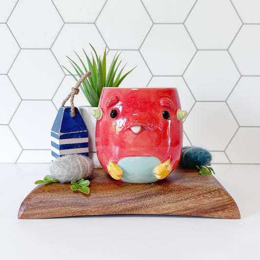 Red Monster Mug 11