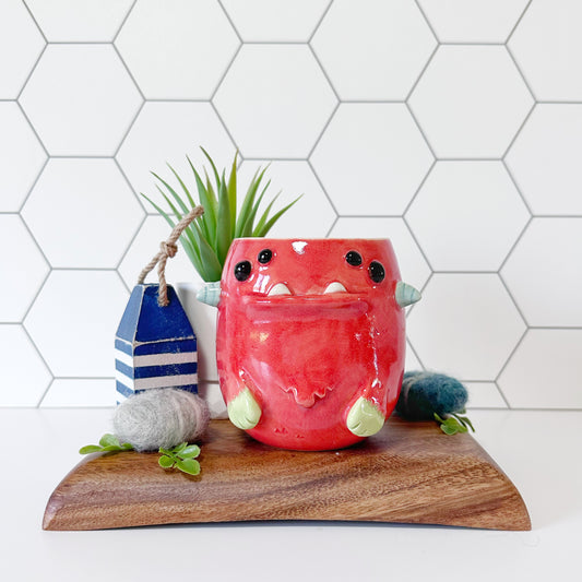 Red Monster Mug 12
