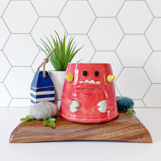 Red Monster Mug 13