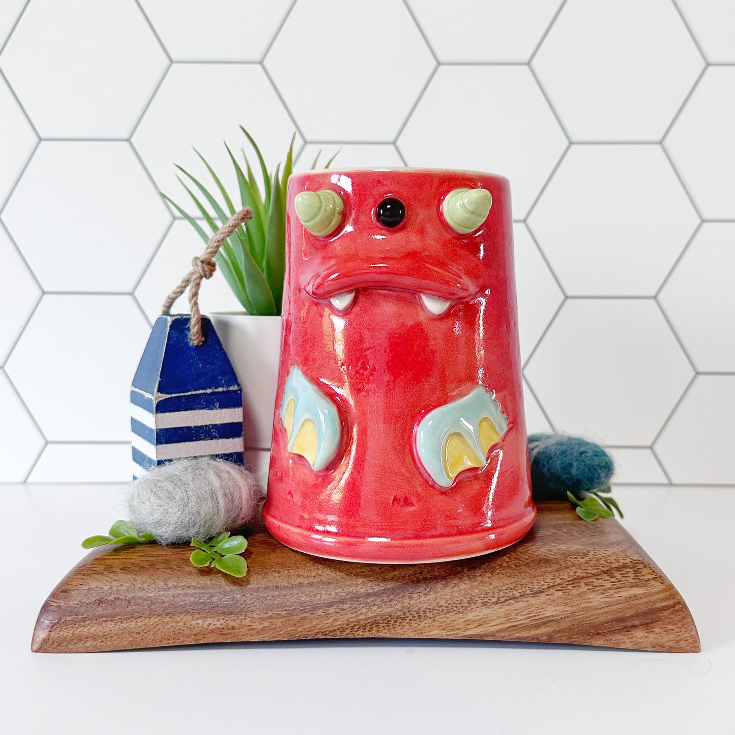 Red Monster Mug 17