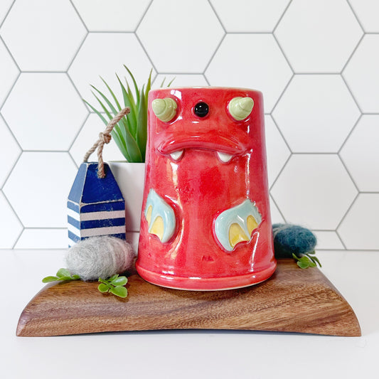 Red Monster Mug 17