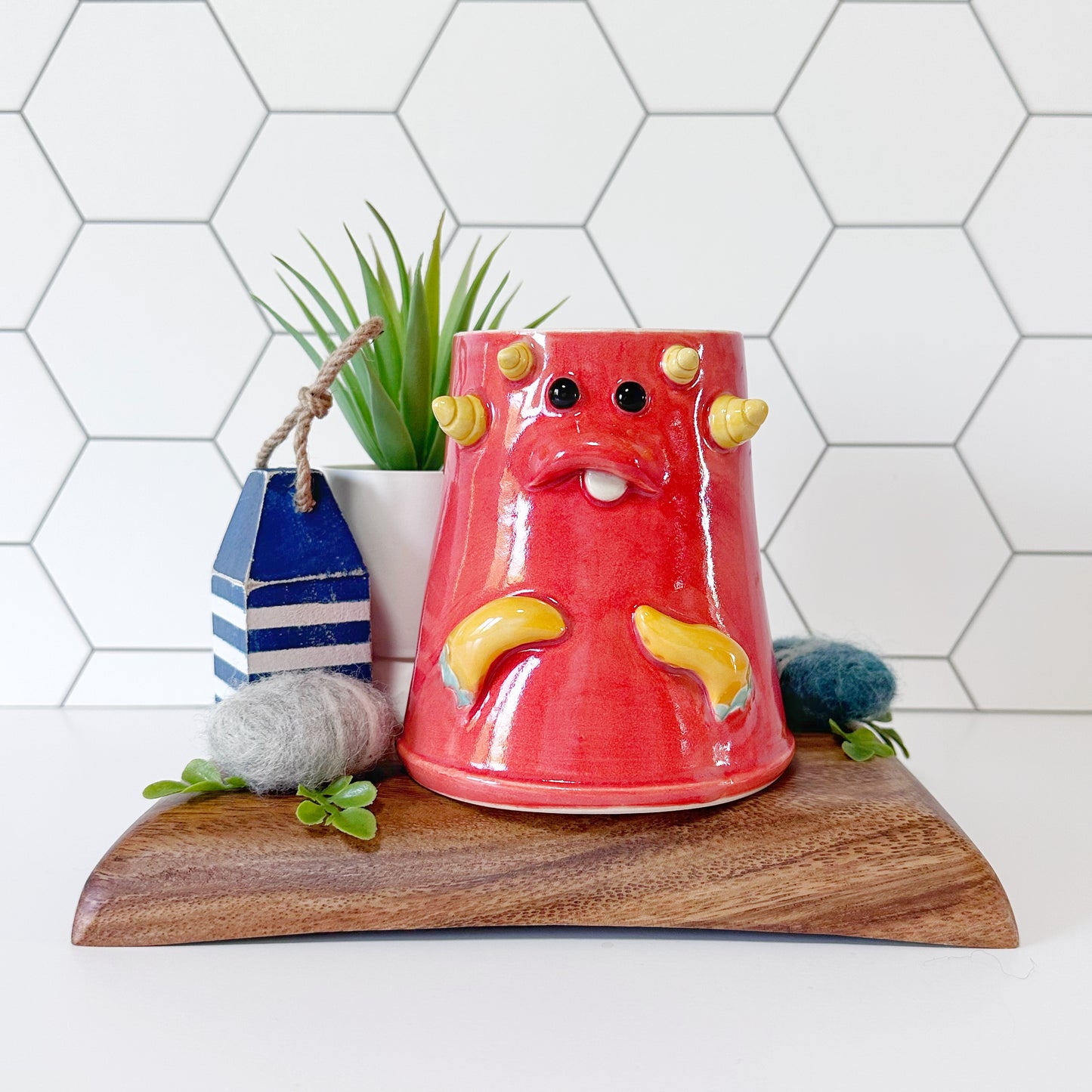 Red Monster Mug 18