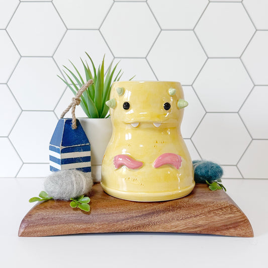 Yellow Monster Mug 5