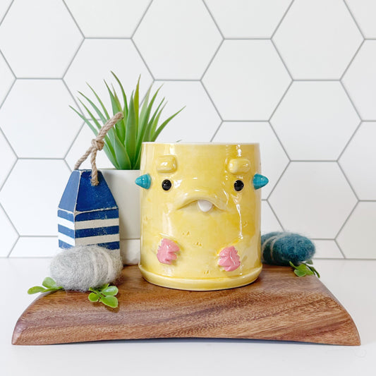 Yellow Monster Mug 7