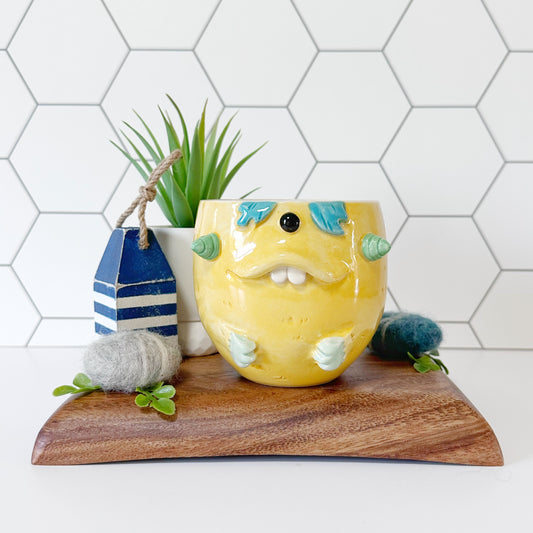 Yellow Monster Mug 10