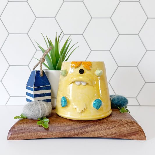Yellow Monster Mug 12