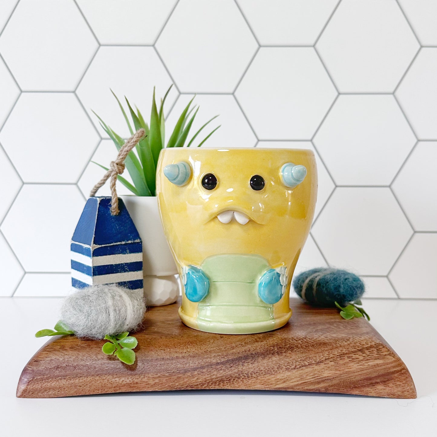 Yellow Monster Mug 15