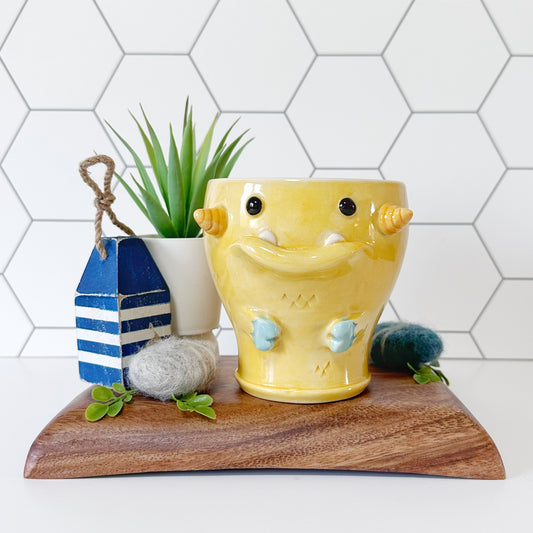 Yellow Monster Mug 16