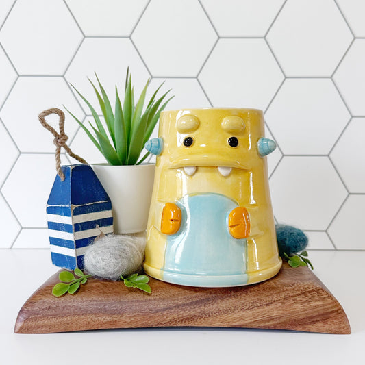 Yellow Monster Mug 18