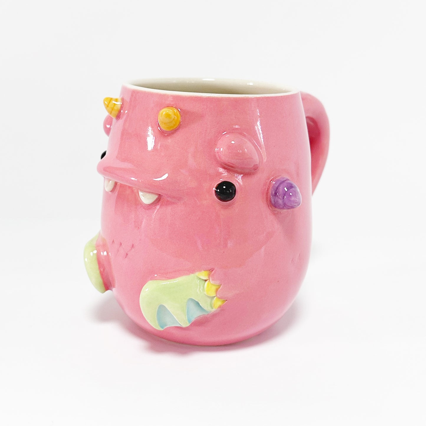 Pink Monster Mug 3