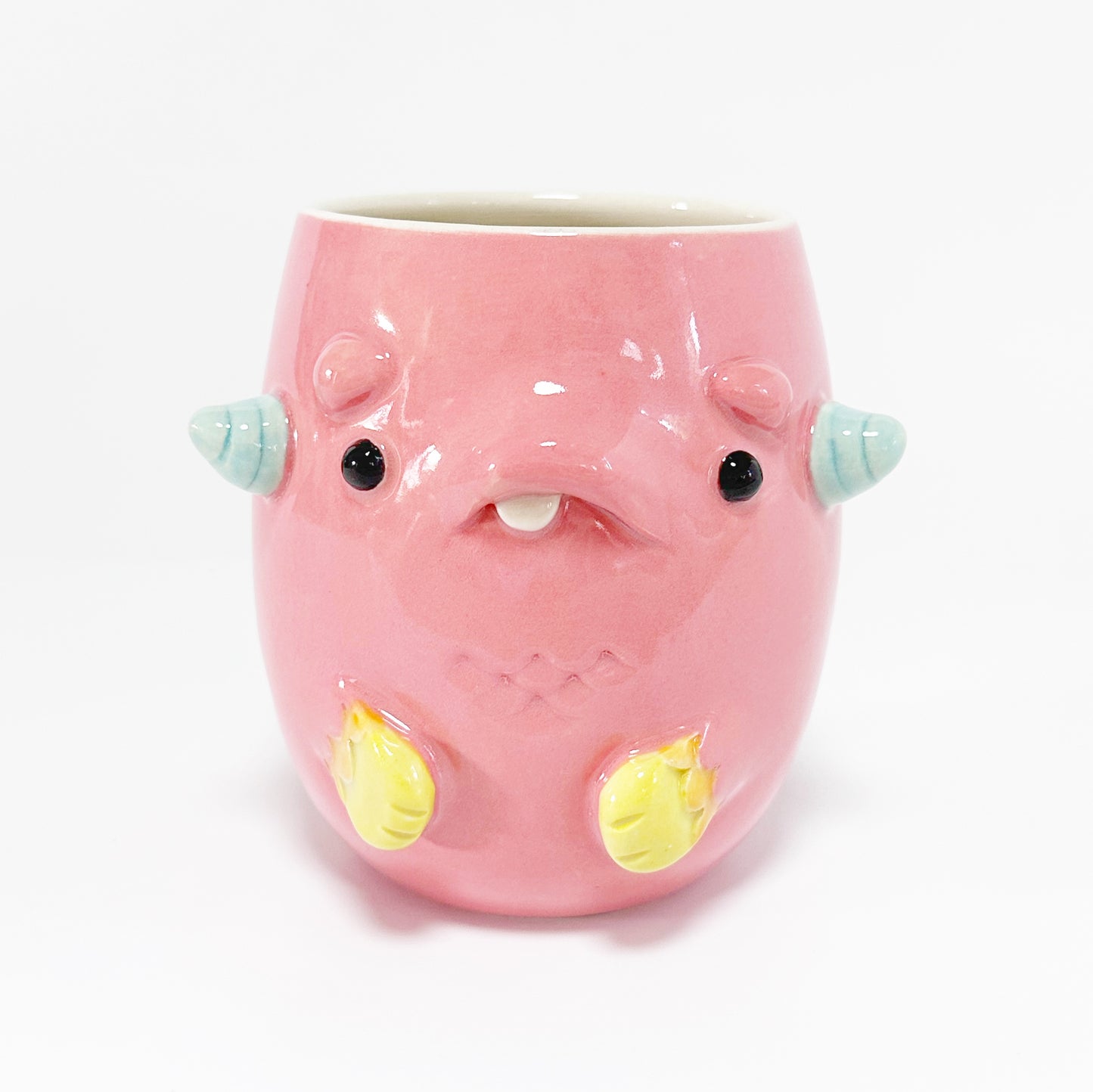 Pink Monster Mug 4