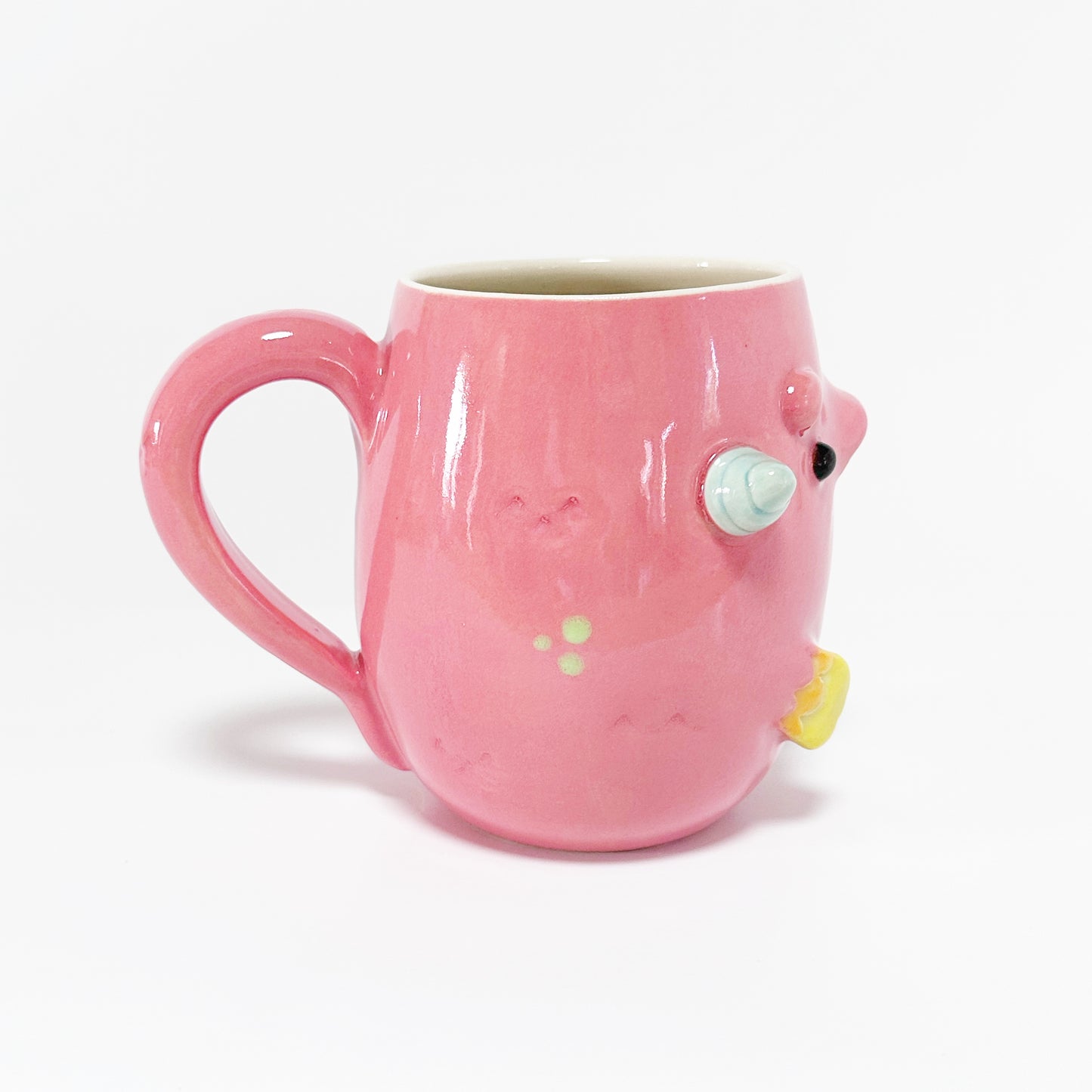 Pink Monster Mug 4