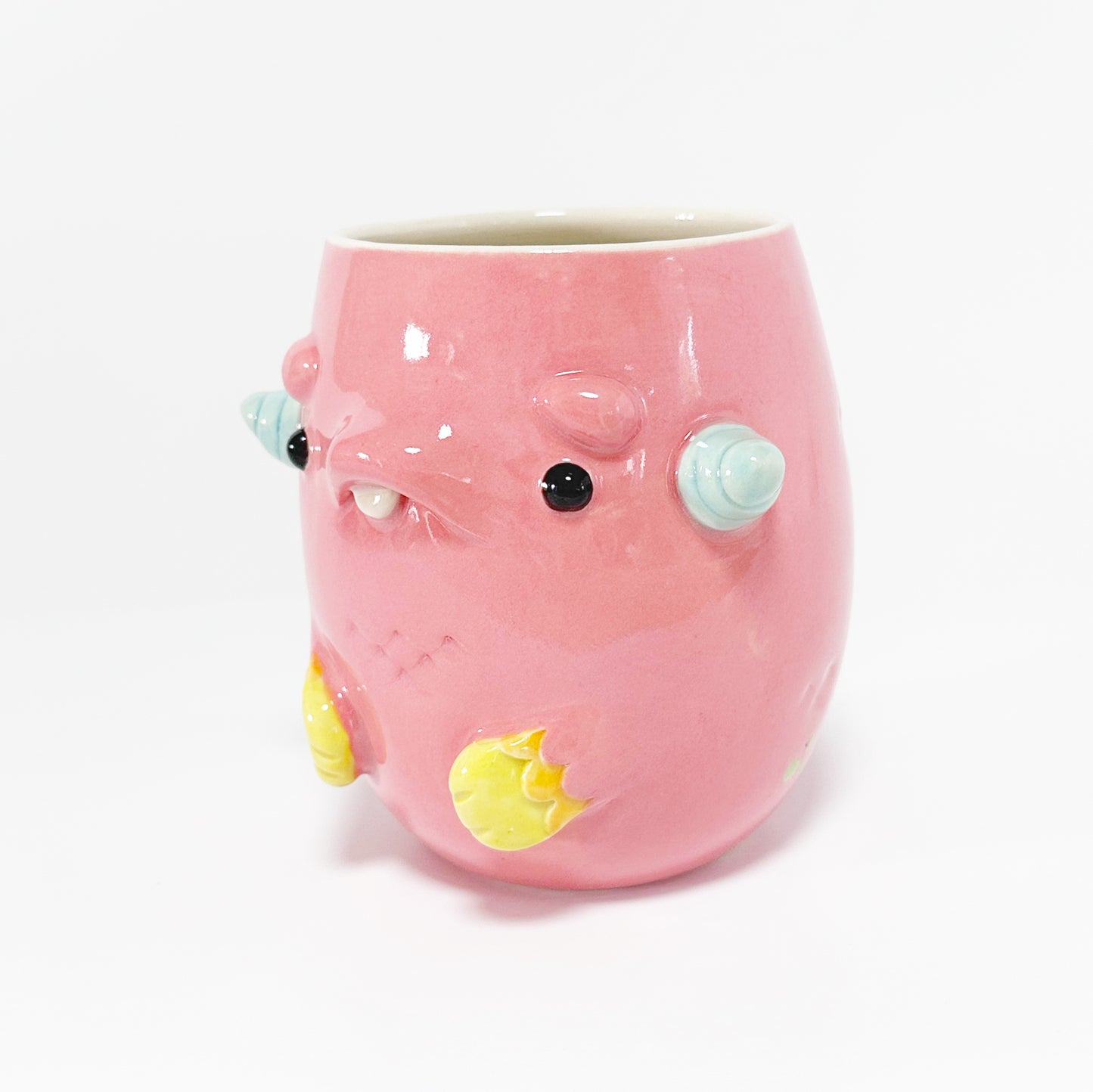 Pink Monster Mug 4