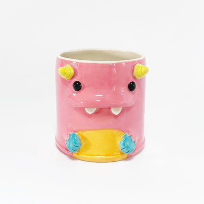 Pink Monster Mug 6
