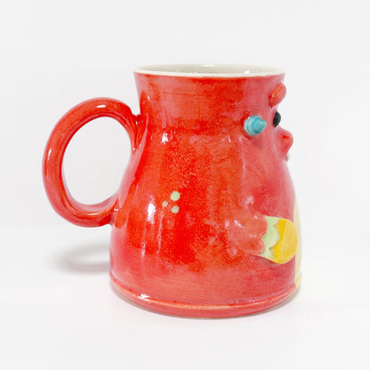 Red Monster Mug 2