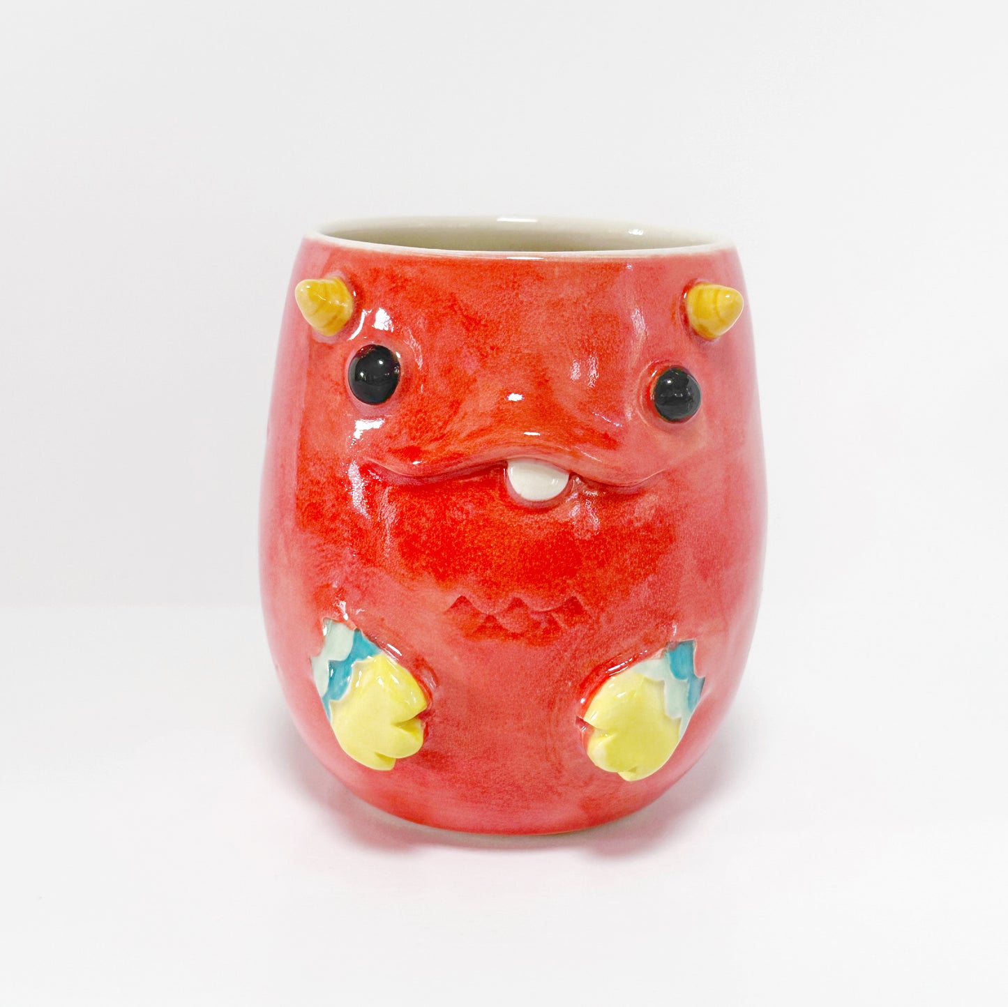 Red Monster Mug 3