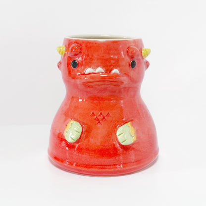 Red Monster Mug 5