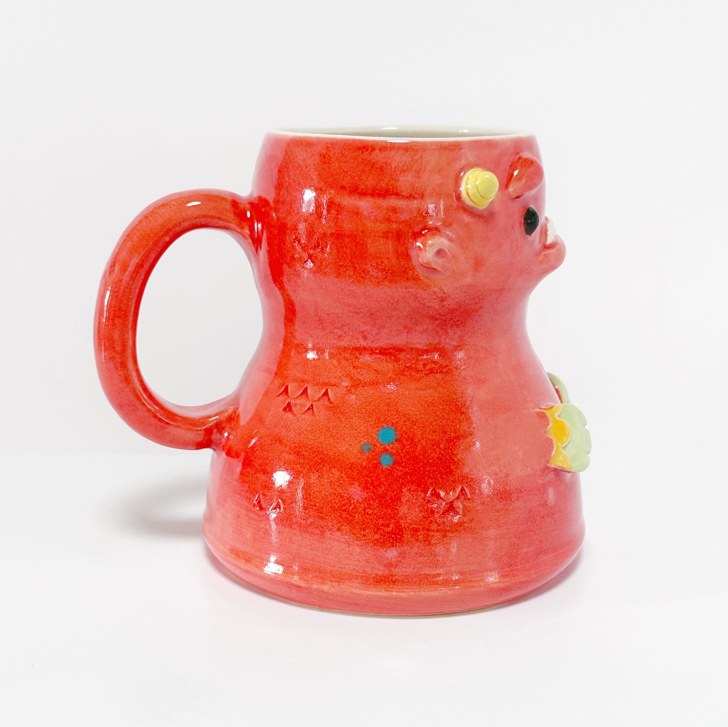 Red Monster Mug 5