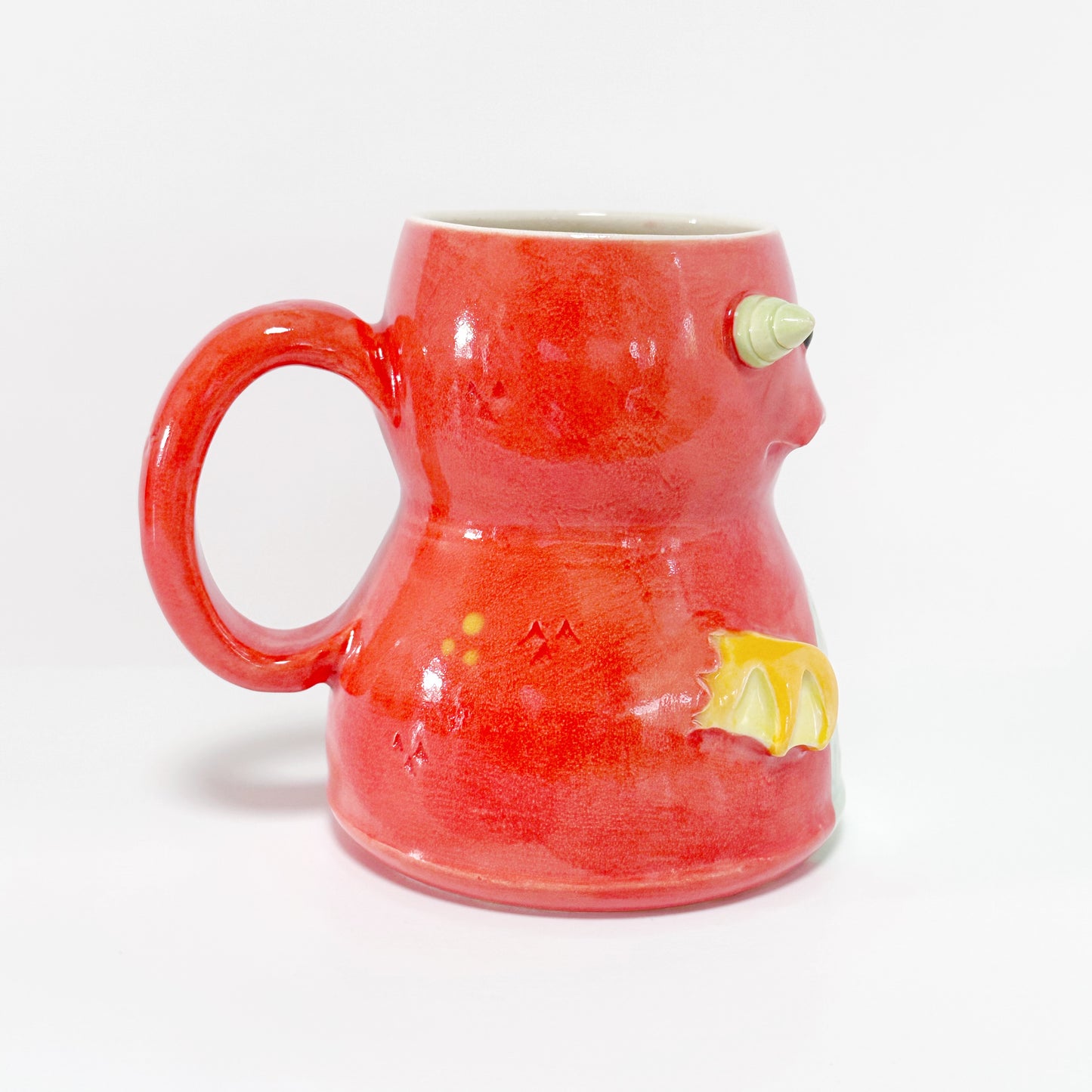 Red Monster Mug 6