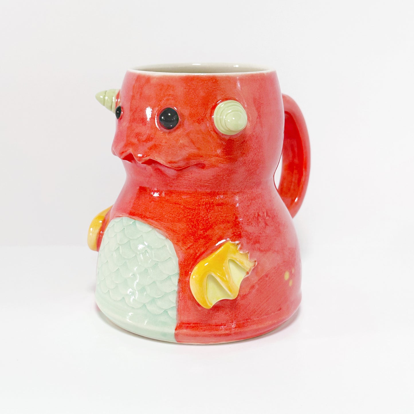 Red Monster Mug 6