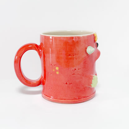 Red Monster Mug 7